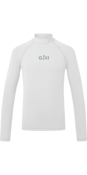 2026 Gill Junior Zenzero Rash Vest 5109J - White